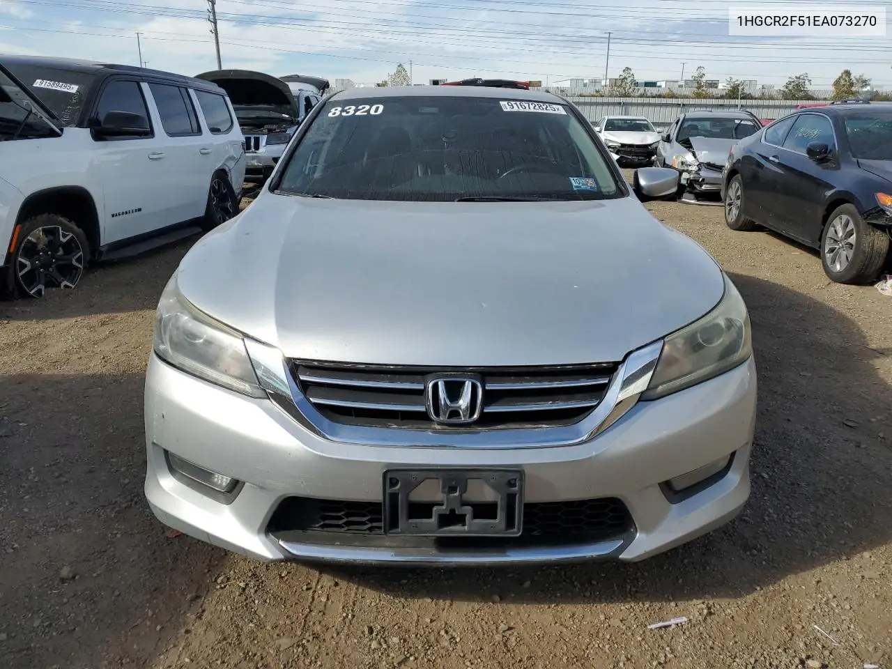 1HGCR2F51EA073270 2014 Honda Accord Sport