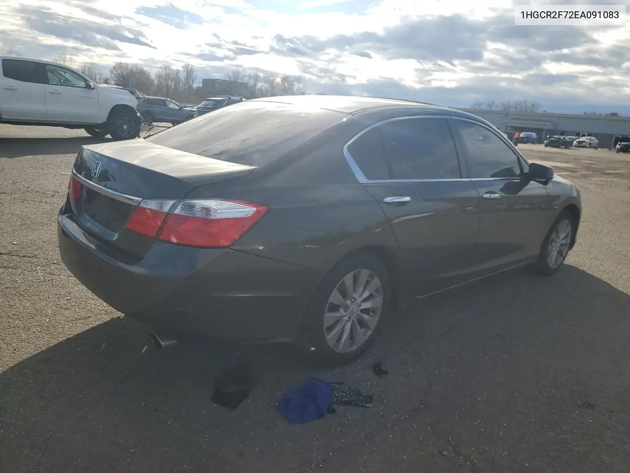 1HGCR2F72EA091083 2014 Honda Accord Ex
