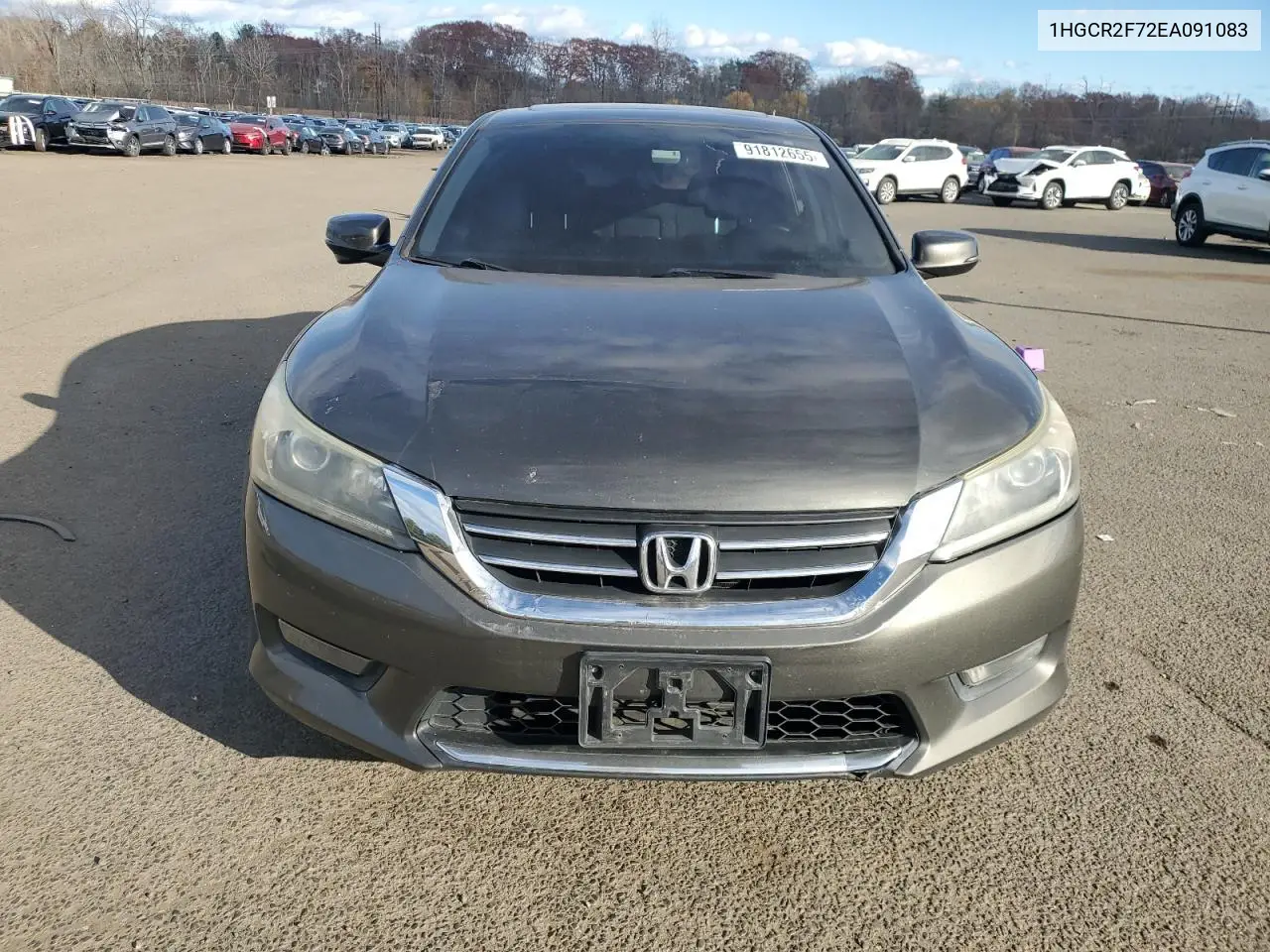 1HGCR2F72EA091083 2014 Honda Accord Ex