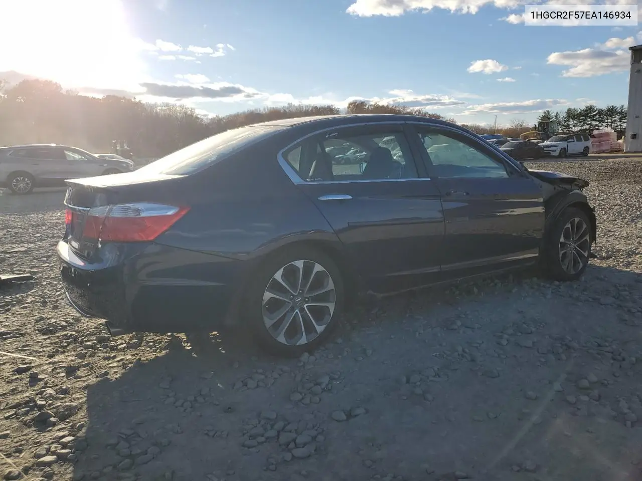 1HGCR2F57EA146934 2014 Honda Accord Sport