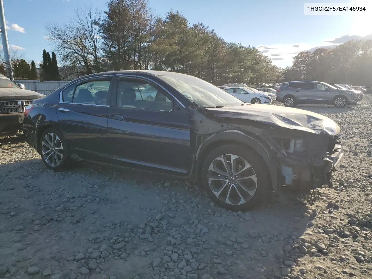 1HGCR2F57EA146934 2014 Honda Accord Sport