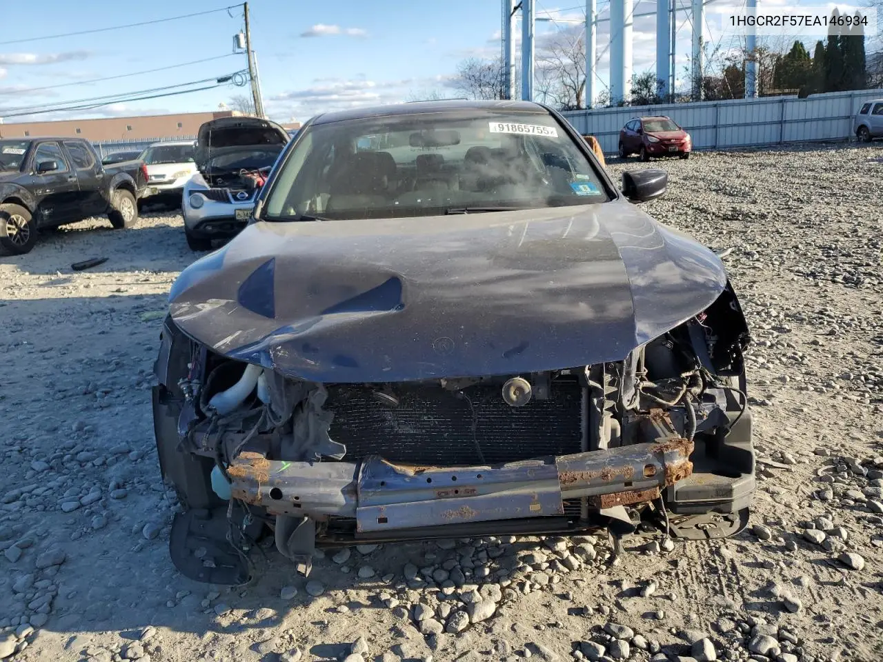 1HGCR2F57EA146934 2014 Honda Accord Sport