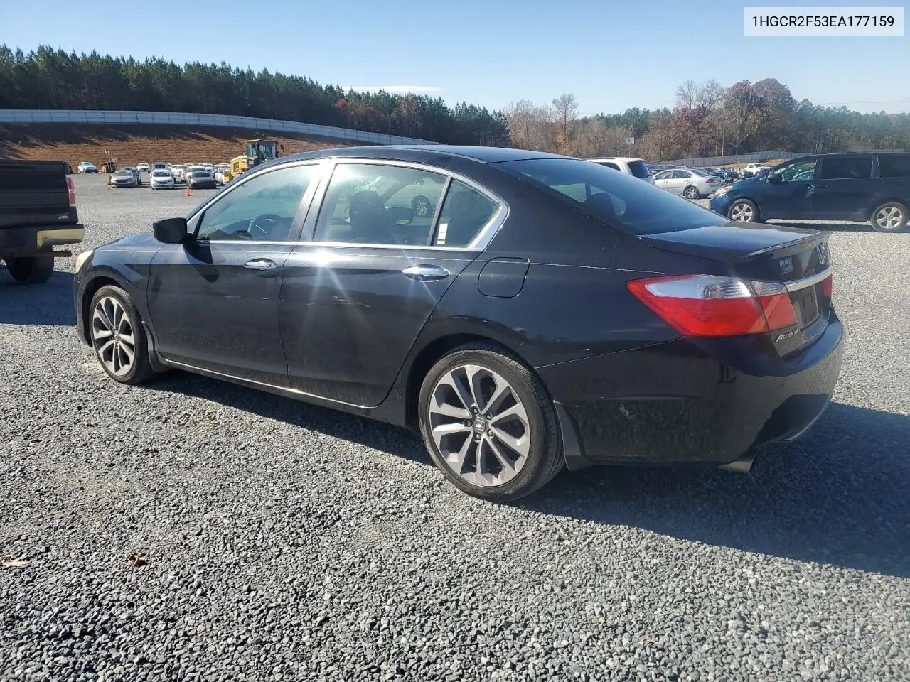 1HGCR2F53EA177159 2014 Honda Accord Sport