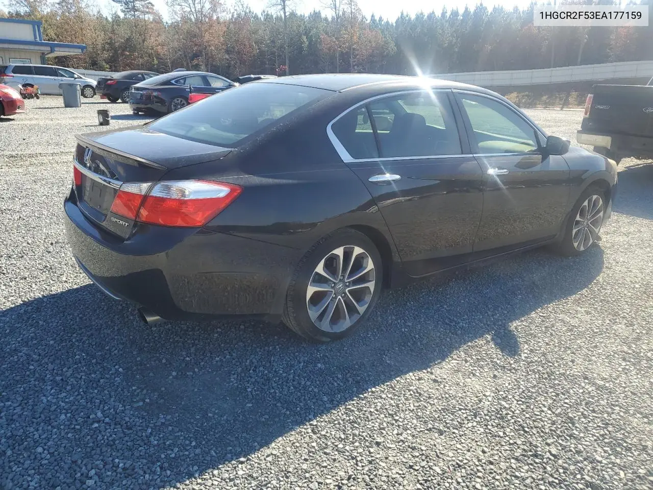 1HGCR2F53EA177159 2014 Honda Accord Sport