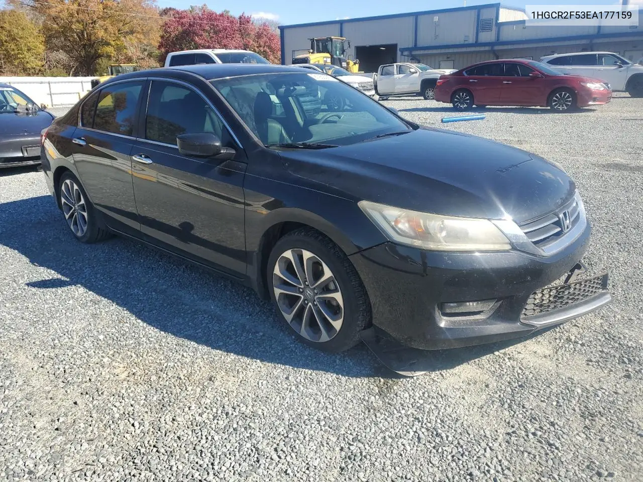 1HGCR2F53EA177159 2014 Honda Accord Sport