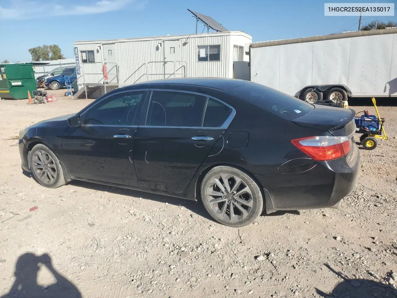 1HGCR2E52EA135017 2014 Honda Accord Sport