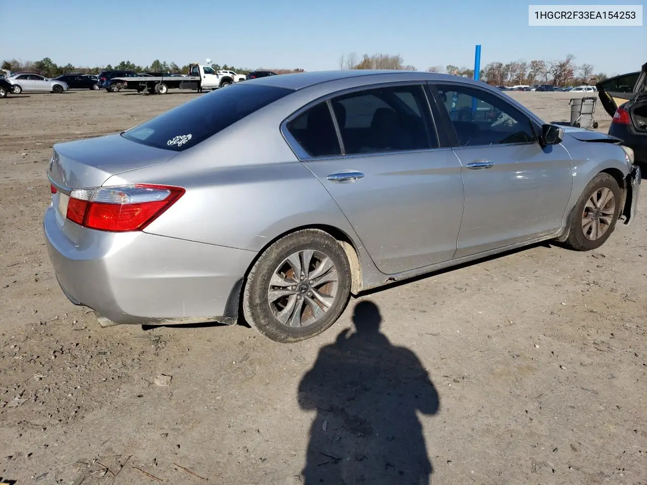 1HGCR2F33EA154253 2014 Honda Accord Lx