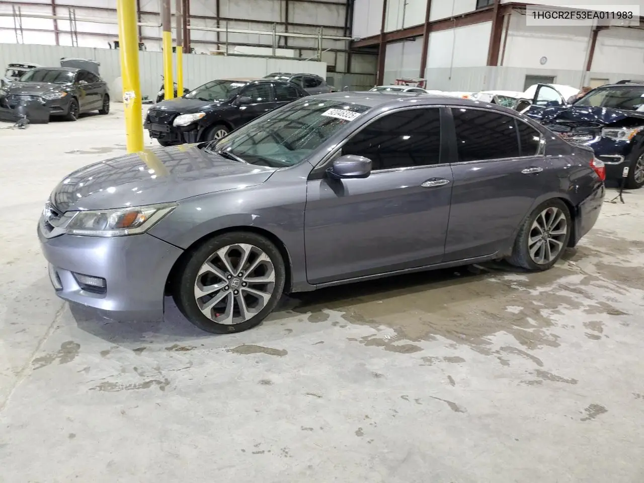 1HGCR2F53EA011983 2014 Honda Accord Sport