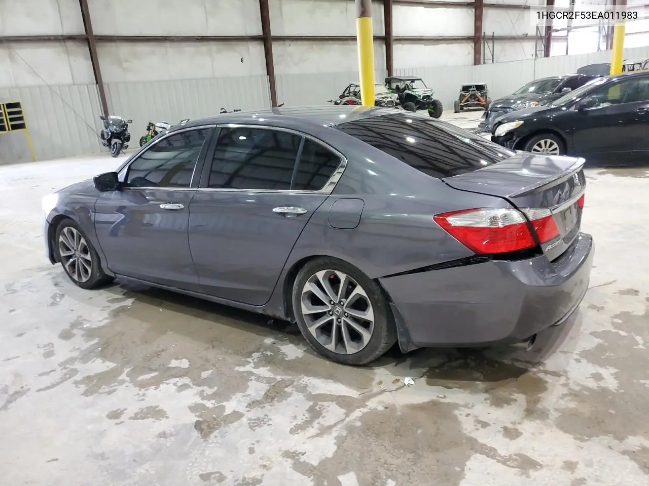 1HGCR2F53EA011983 2014 Honda Accord Sport