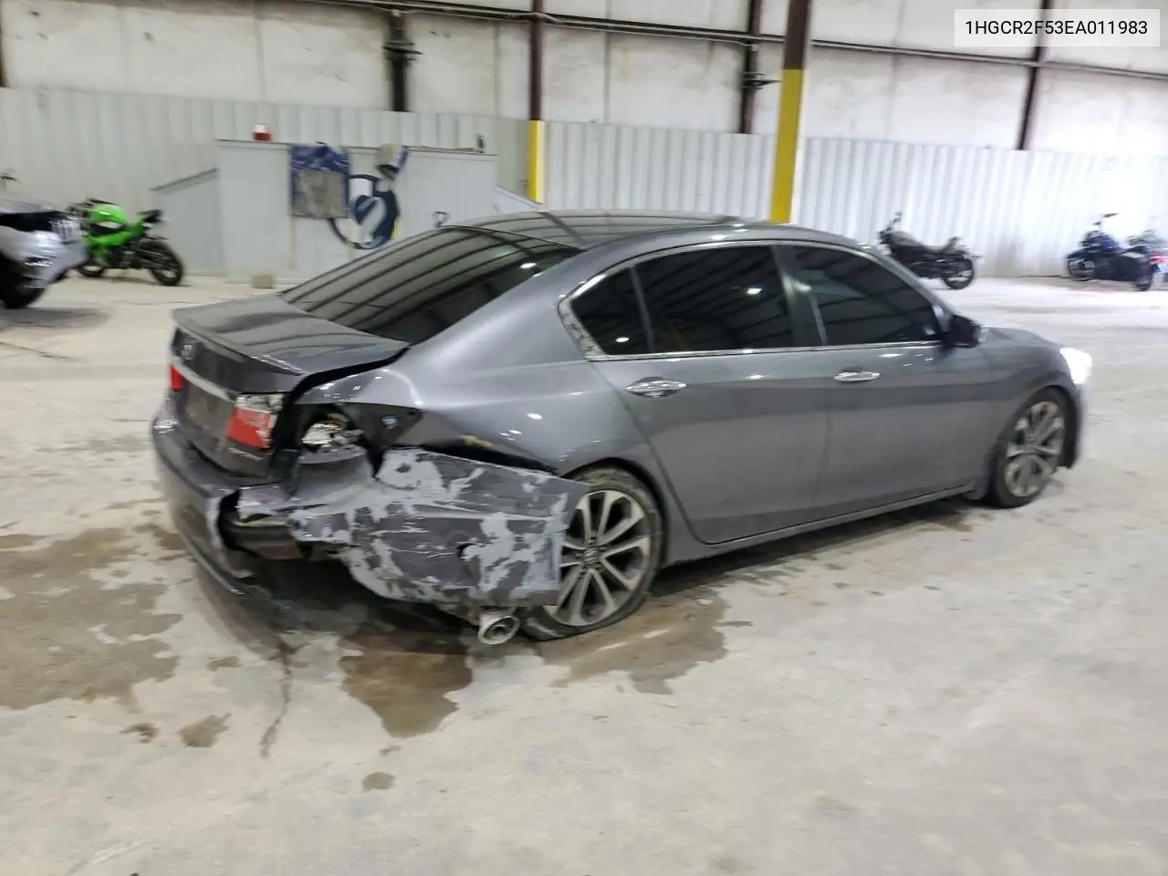 1HGCR2F53EA011983 2014 Honda Accord Sport