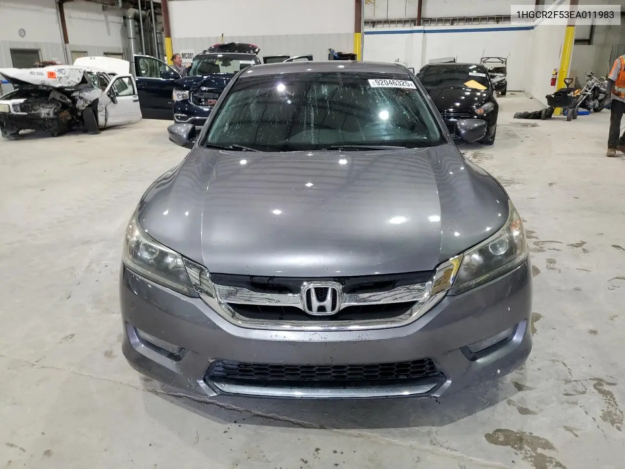 1HGCR2F53EA011983 2014 Honda Accord Sport