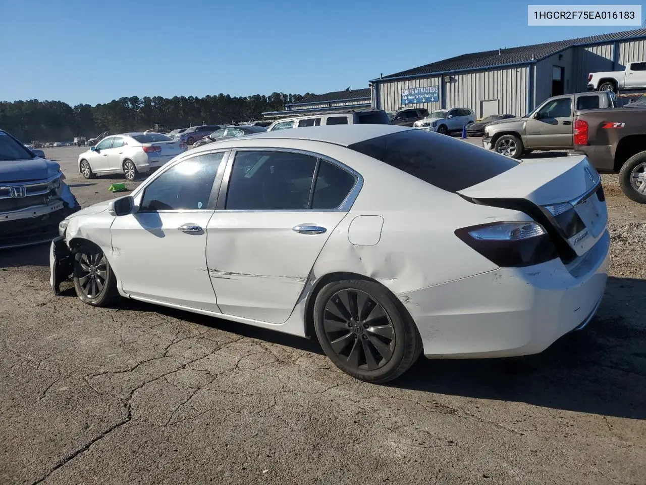 1HGCR2F75EA016183 2014 Honda Accord Ex