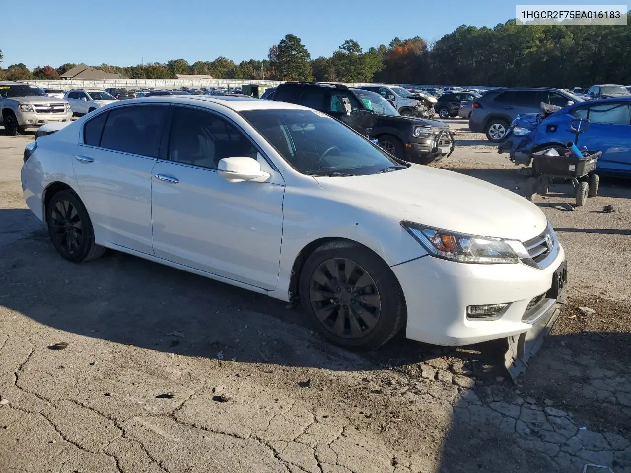 1HGCR2F75EA016183 2014 Honda Accord Ex