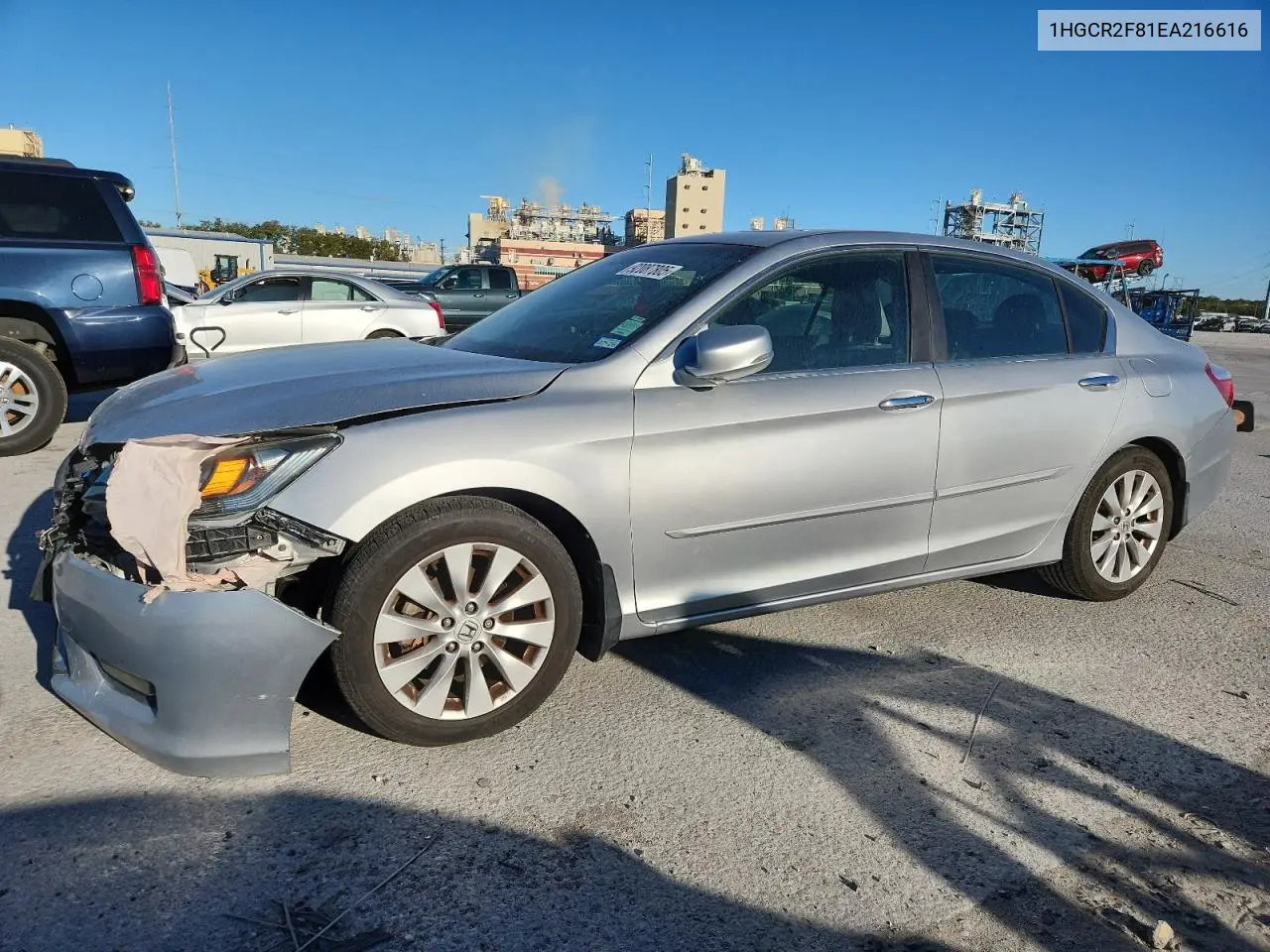1HGCR2F81EA216616 2014 Honda Accord Exl