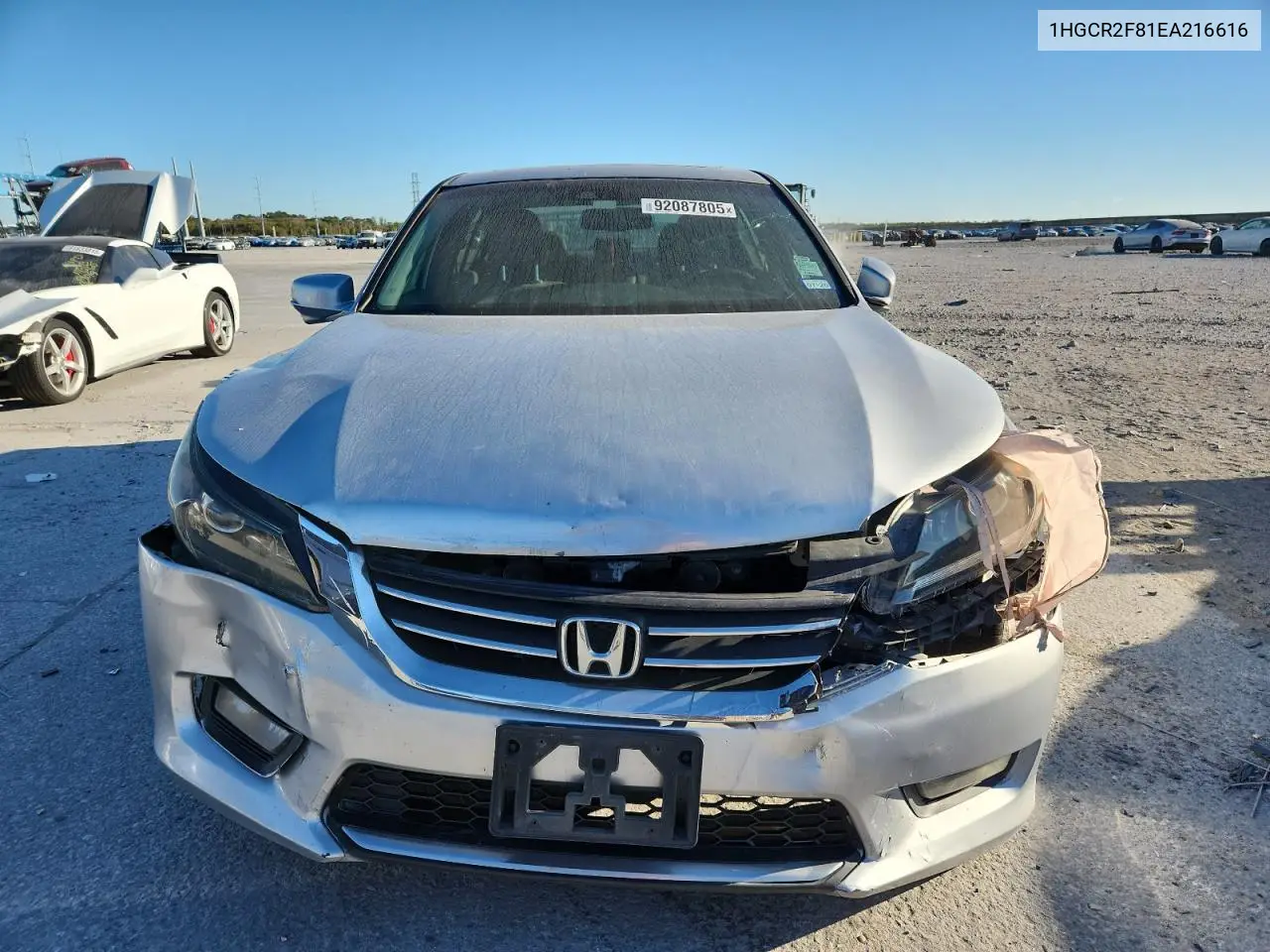 1HGCR2F81EA216616 2014 Honda Accord Exl