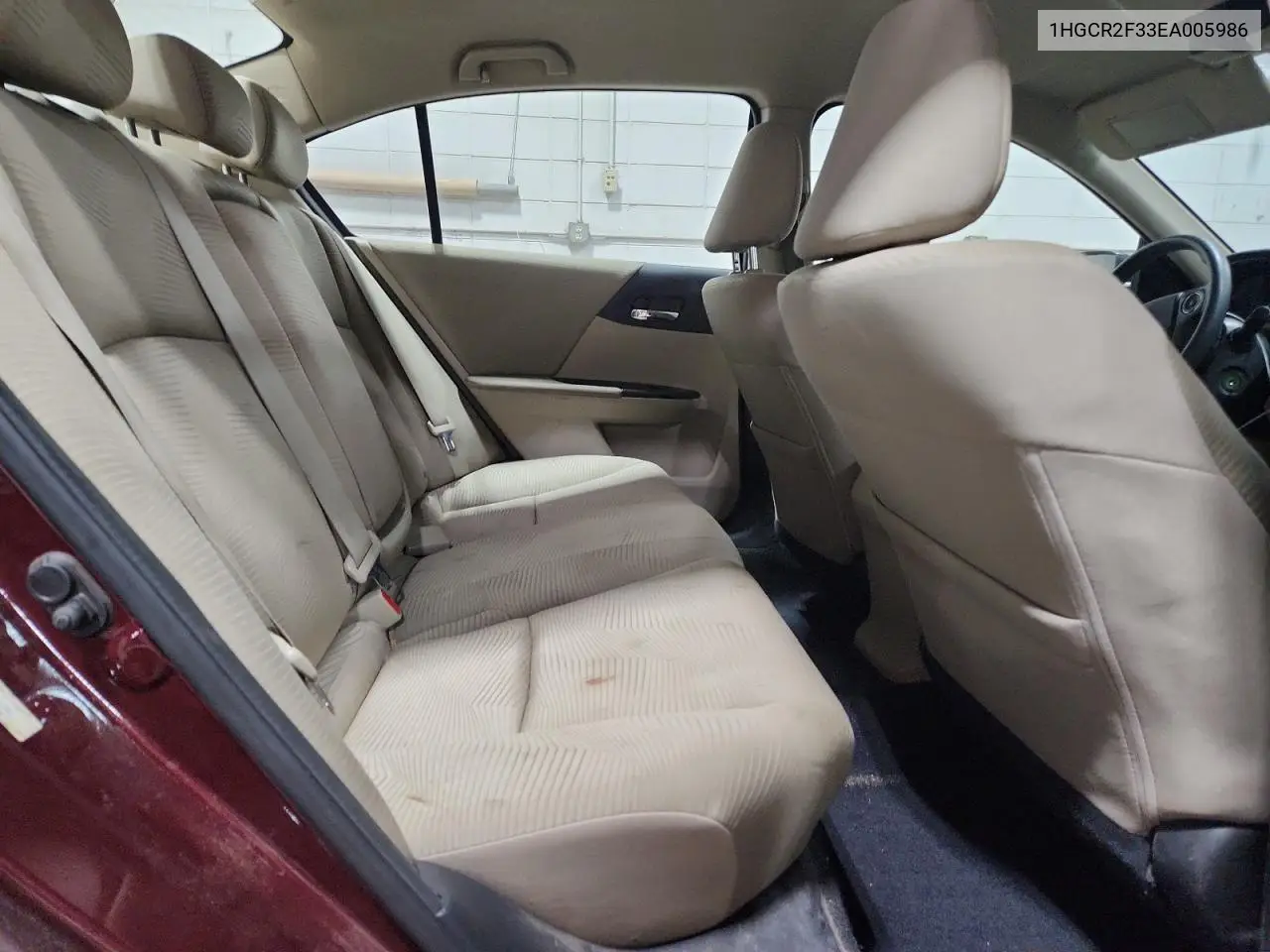 1HGCR2F33EA005986 2014 Honda Accord Lx