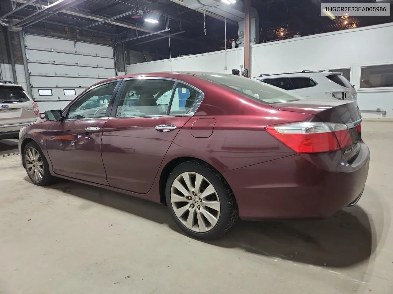1HGCR2F33EA005986 2014 Honda Accord Lx