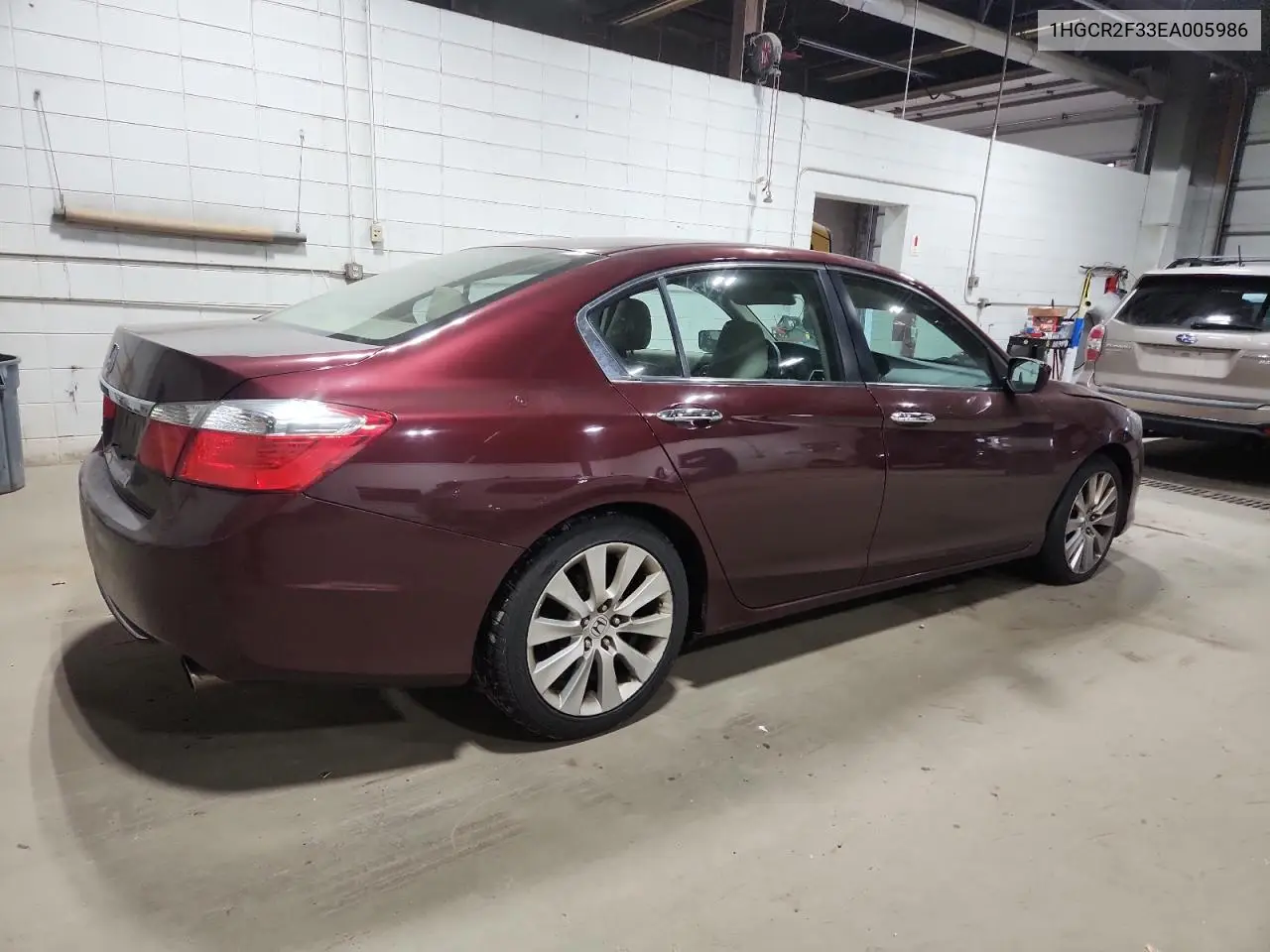 1HGCR2F33EA005986 2014 Honda Accord Lx