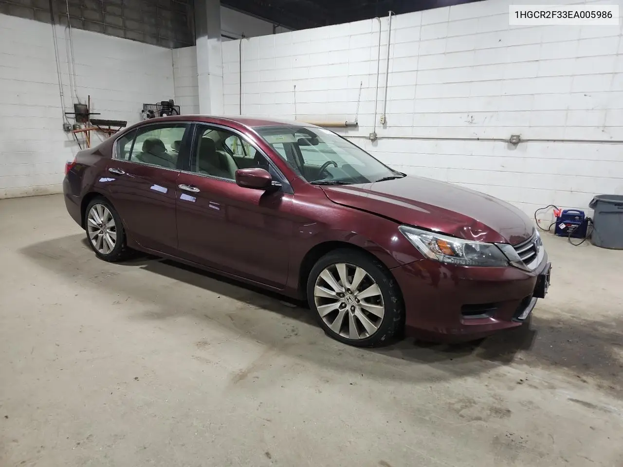 1HGCR2F33EA005986 2014 Honda Accord Lx