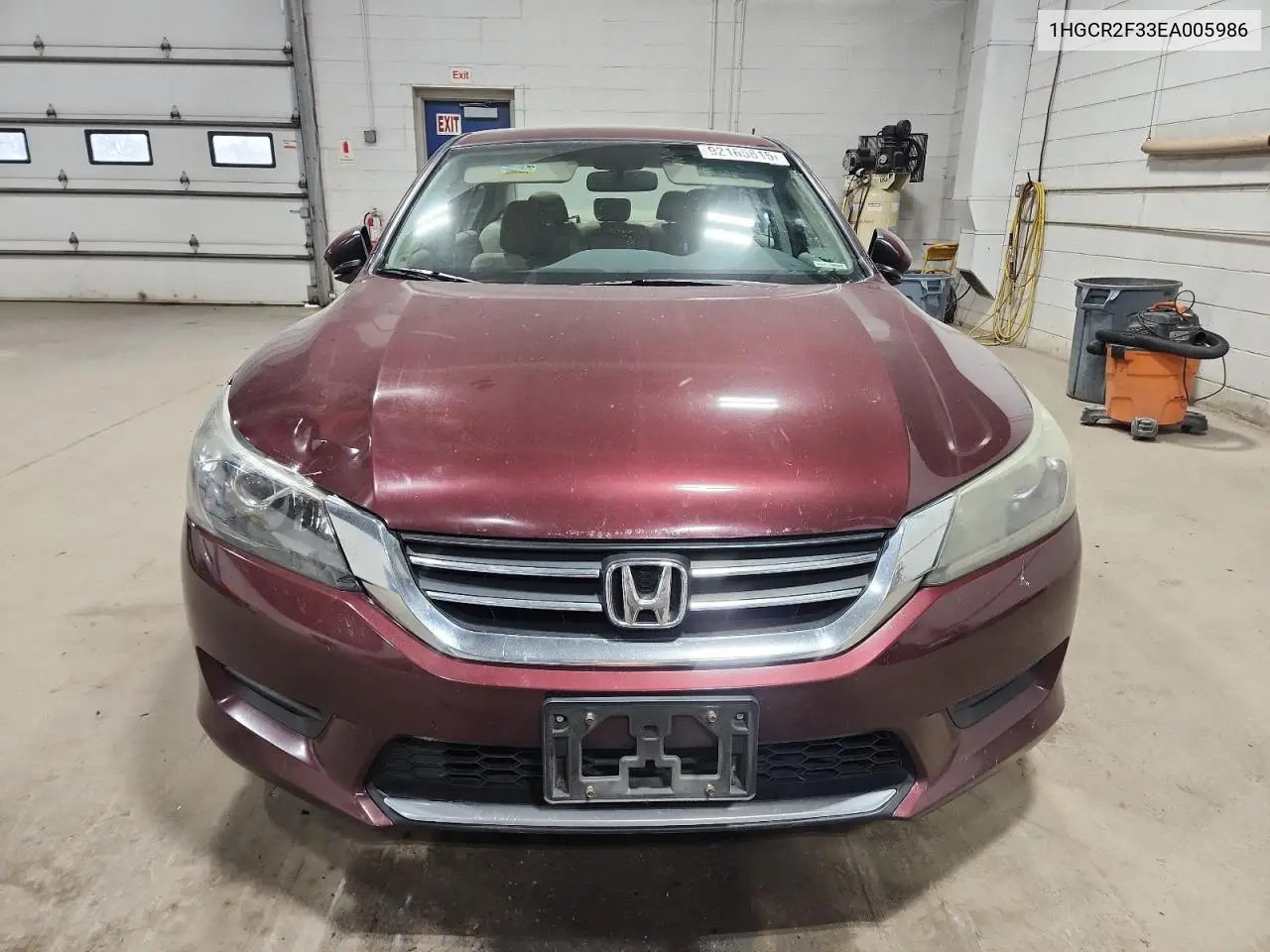 1HGCR2F33EA005986 2014 Honda Accord Lx