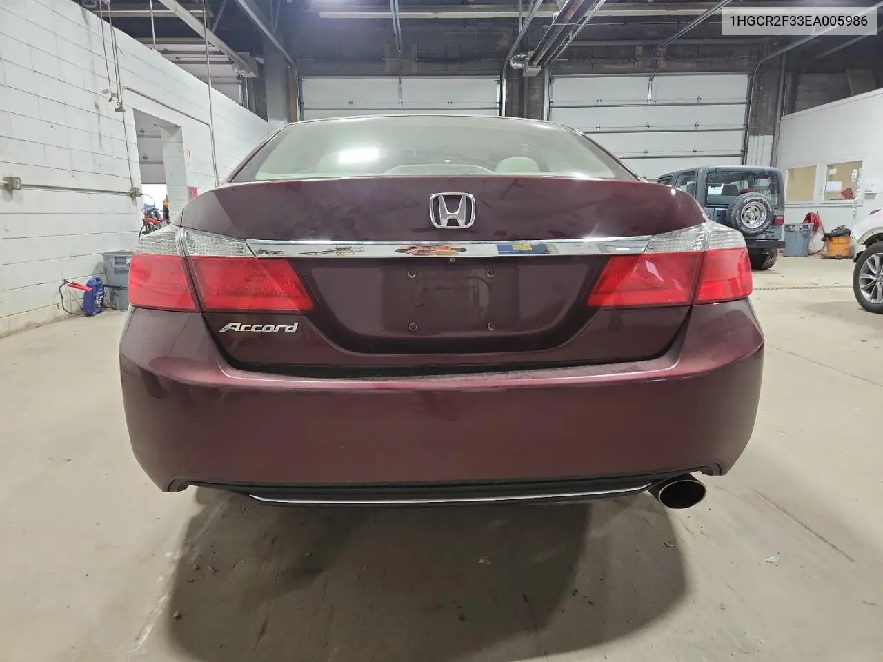 1HGCR2F33EA005986 2014 Honda Accord Lx