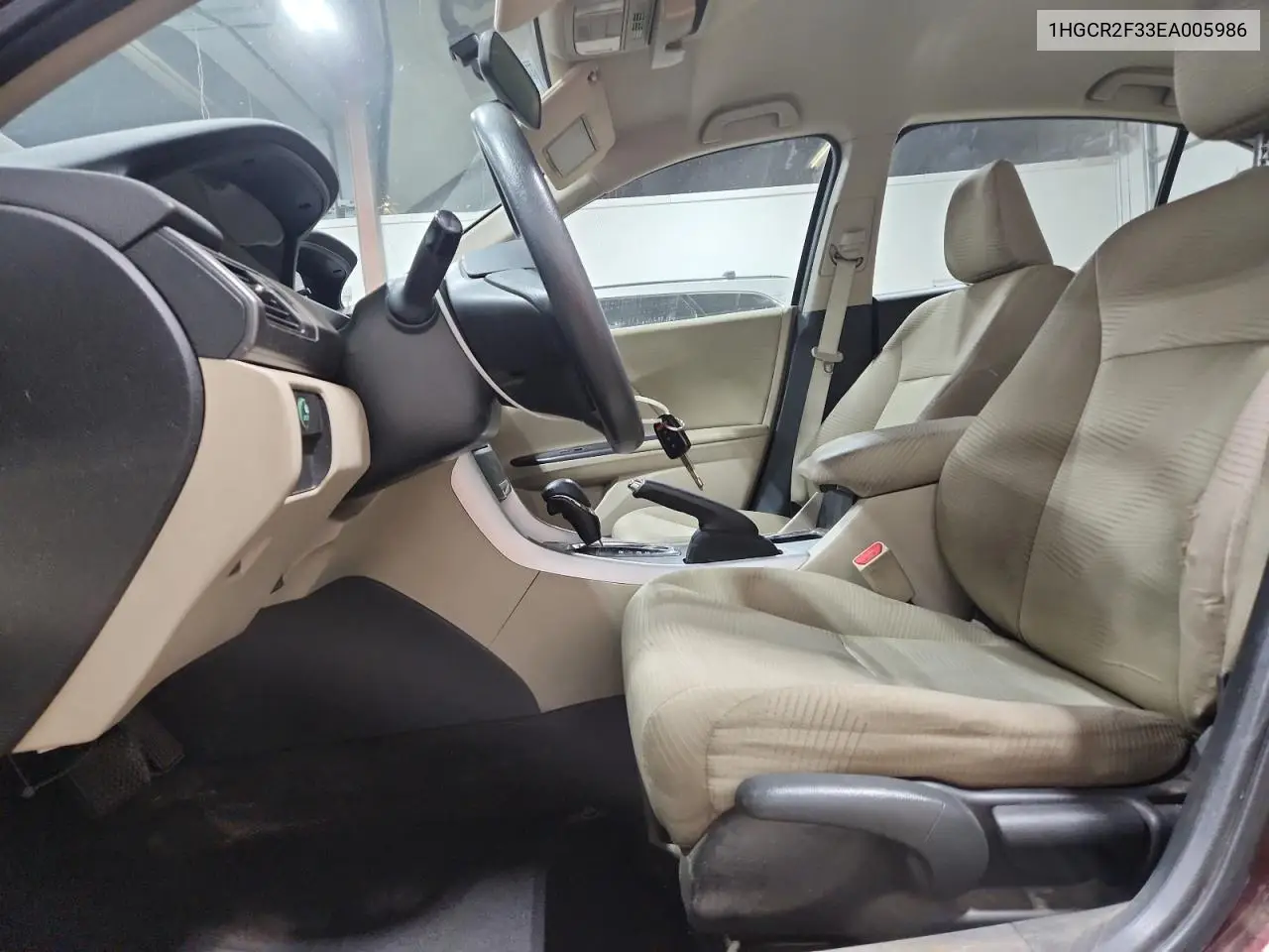 1HGCR2F33EA005986 2014 Honda Accord Lx