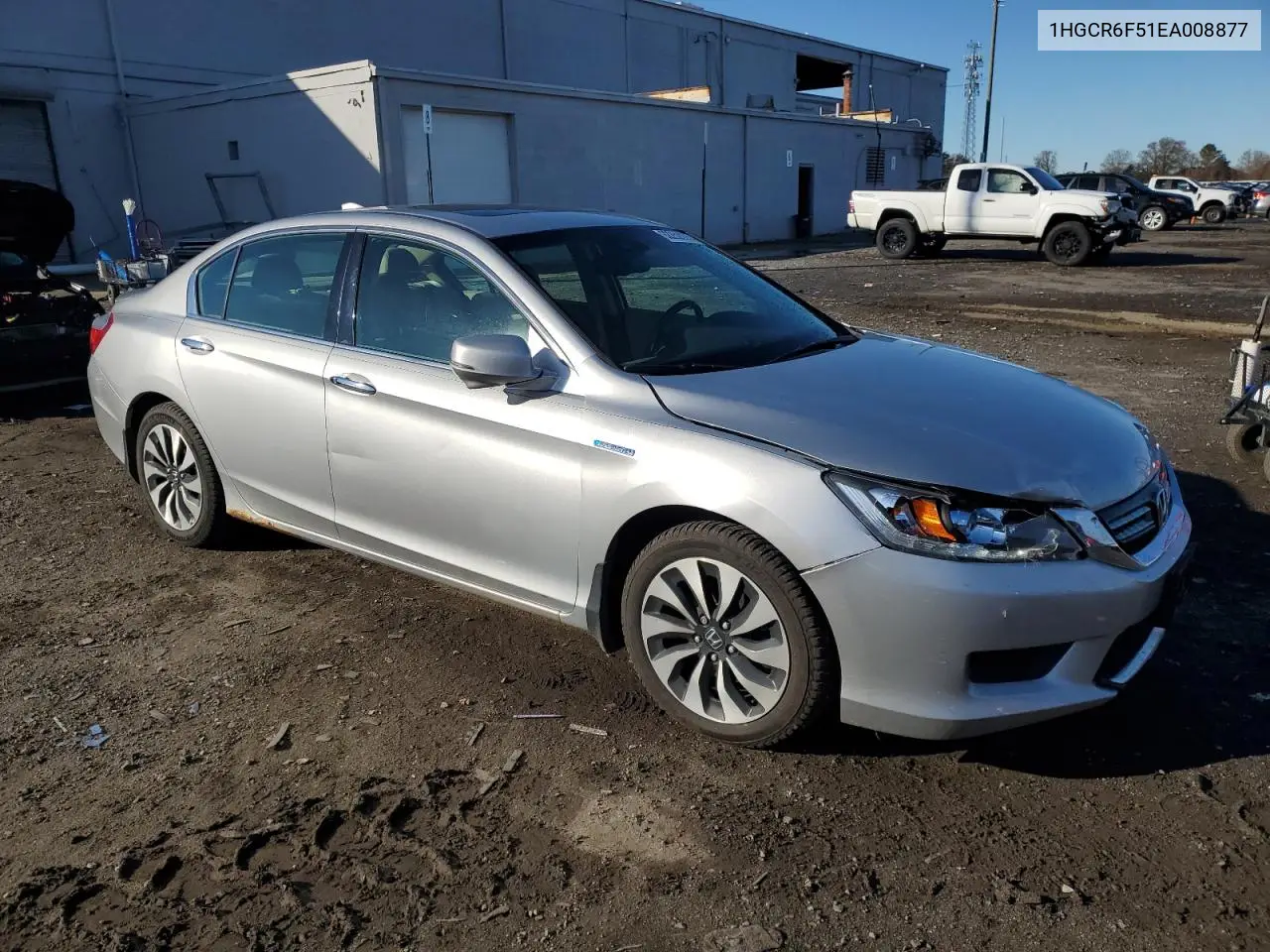 1HGCR6F51EA008877 2014 Honda Accord Hybrid Exl