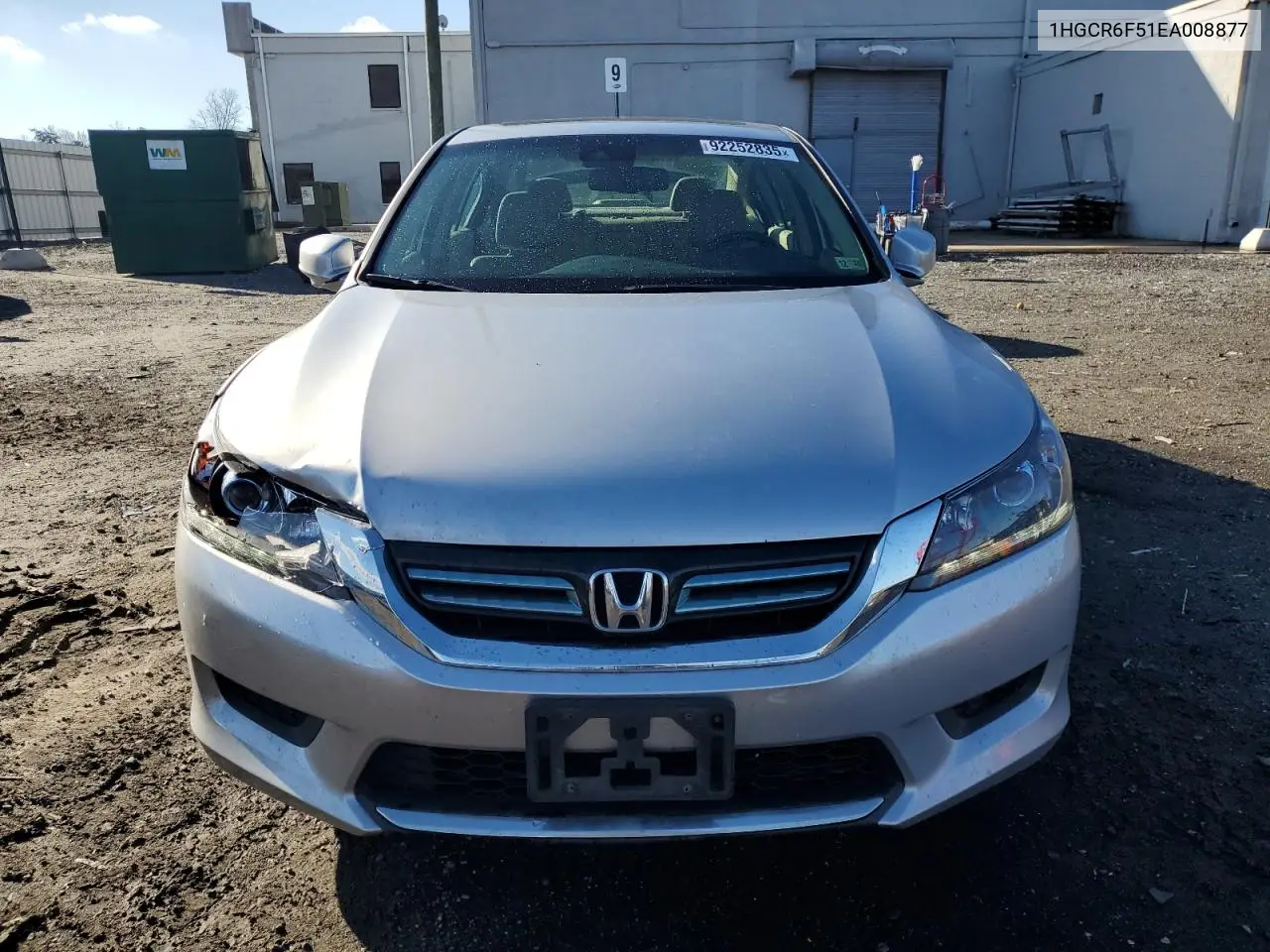 1HGCR6F51EA008877 2014 Honda Accord Hybrid Exl