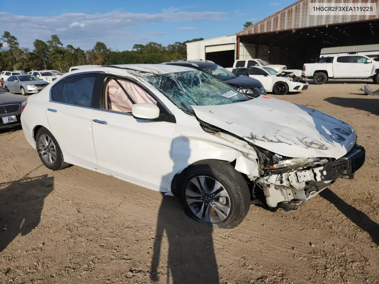 1HGCR2F3XEA119225 2014 Honda Accord Lx