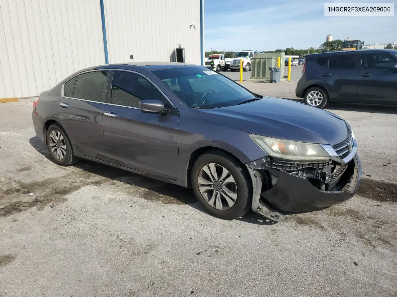 1HGCR2F3XEA209006 2014 Honda Accord Lx