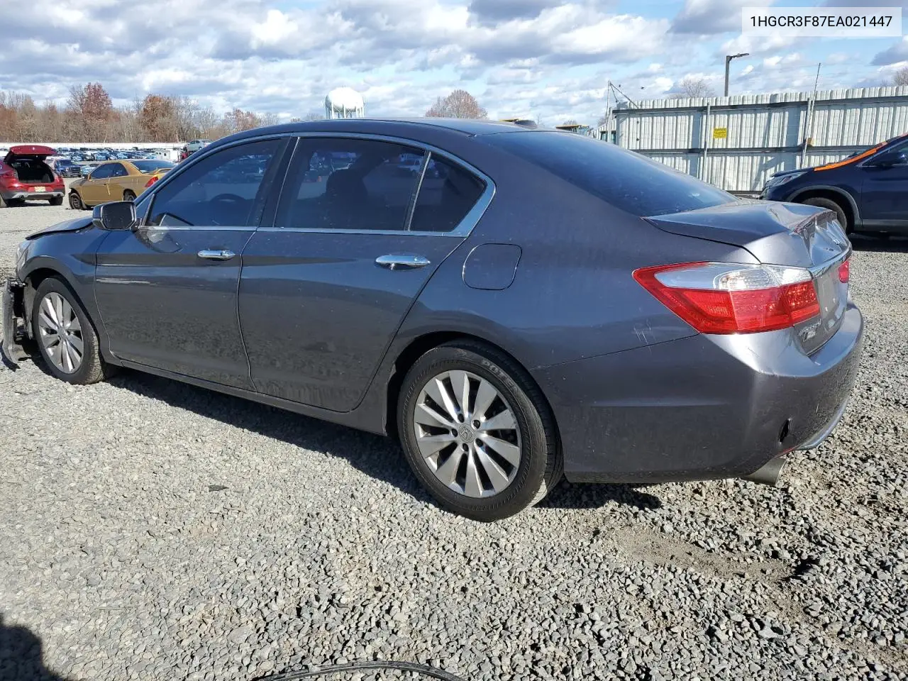1HGCR3F87EA021447 2014 Honda Accord Exl