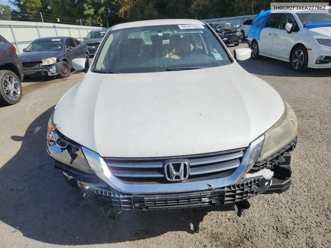1HGCR2F3XEA227862 2014 Honda Accord Lx
