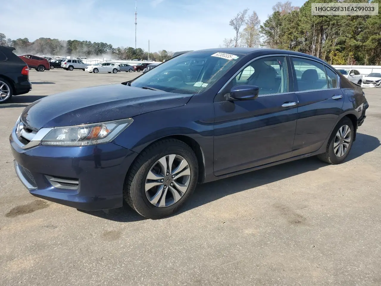 1HGCR2F31EA299033 2014 Honda Accord Lx