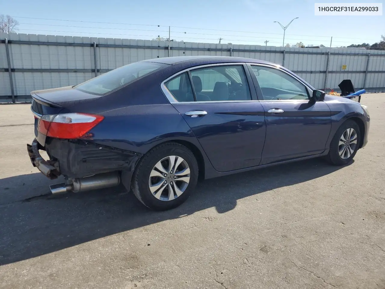 1HGCR2F31EA299033 2014 Honda Accord Lx
