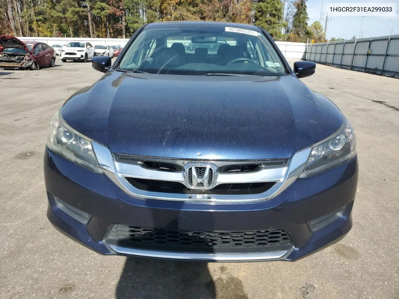 1HGCR2F31EA299033 2014 Honda Accord Lx