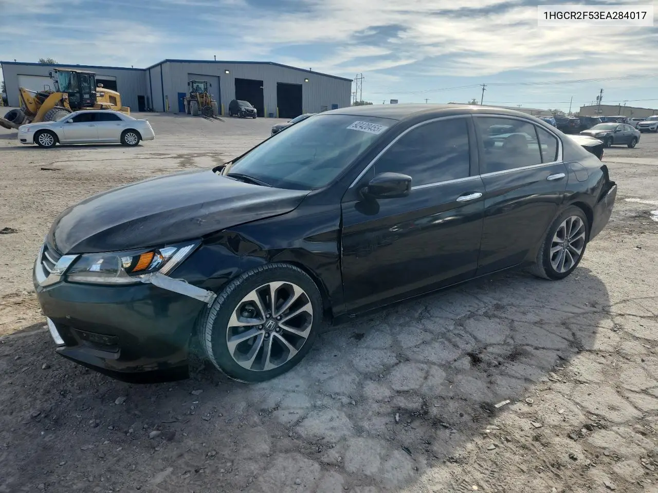 1HGCR2F53EA284017 2014 Honda Accord Sport