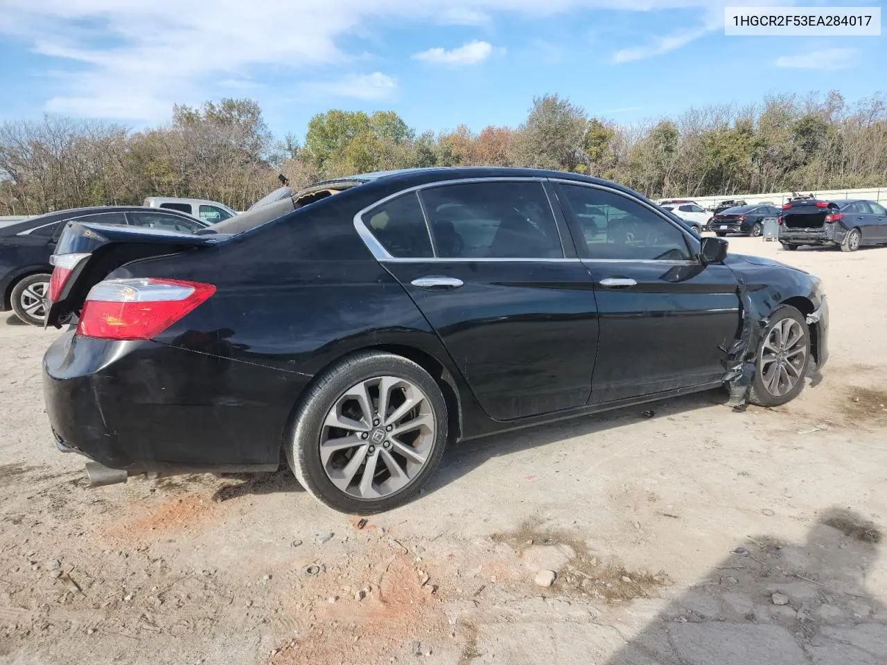 1HGCR2F53EA284017 2014 Honda Accord Sport