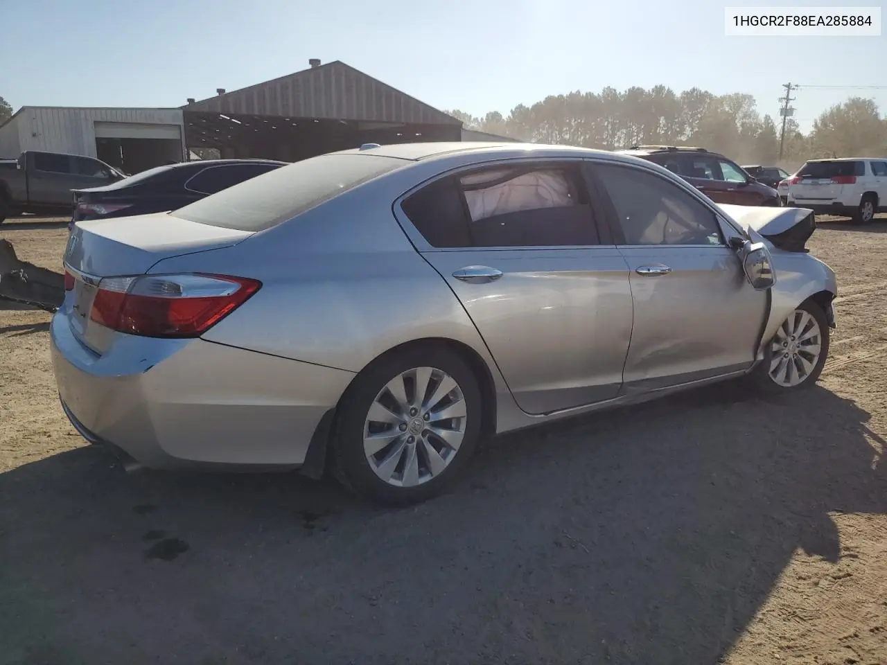 1HGCR2F88EA285884 2014 Honda Accord Exl