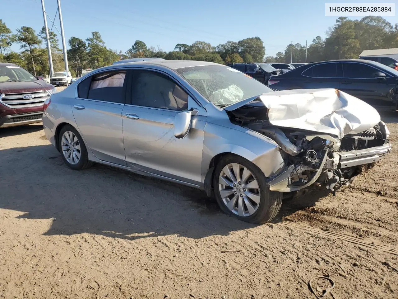 1HGCR2F88EA285884 2014 Honda Accord Exl
