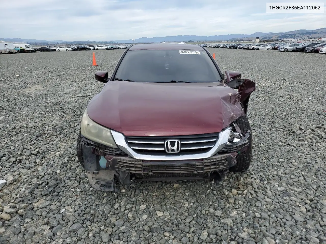 1HGCR2F36EA112062 2014 Honda Accord Lx