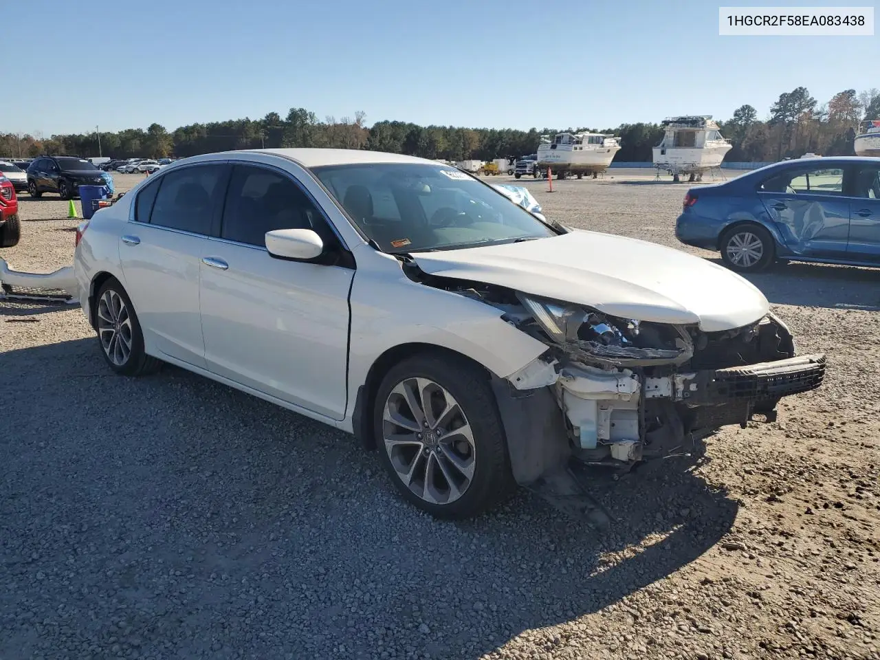 1HGCR2F58EA083438 2014 Honda Accord Sport