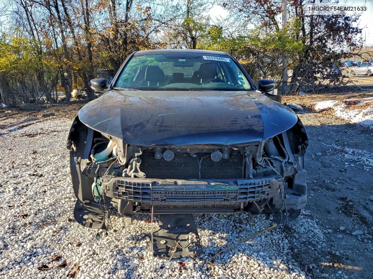 1HGCR2F54EA021633 2014 Honda Accord Sport