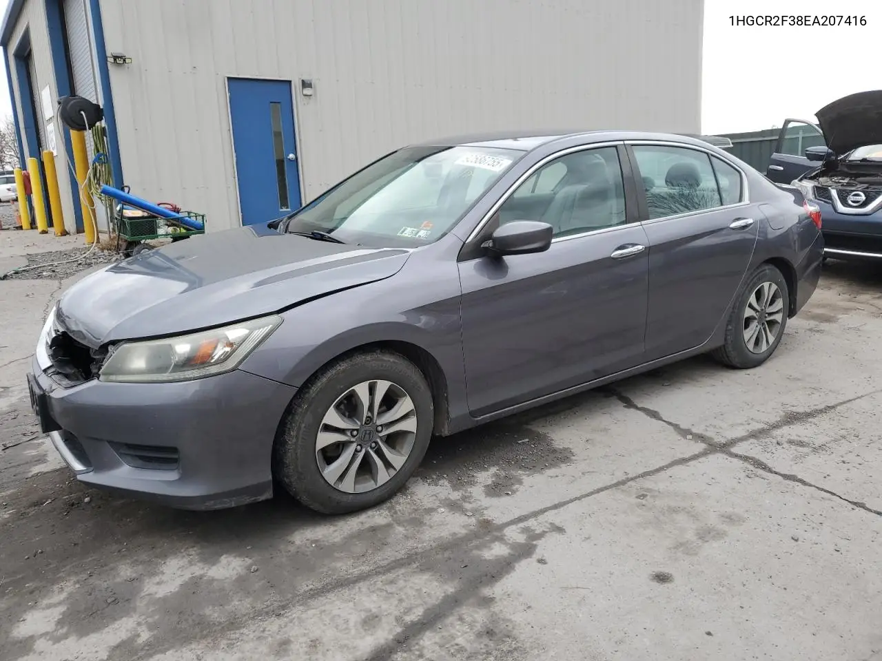 1HGCR2F38EA207416 2014 Honda Accord Lx