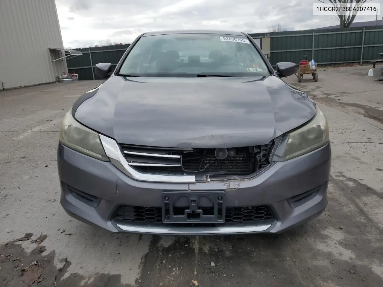 1HGCR2F38EA207416 2014 Honda Accord Lx