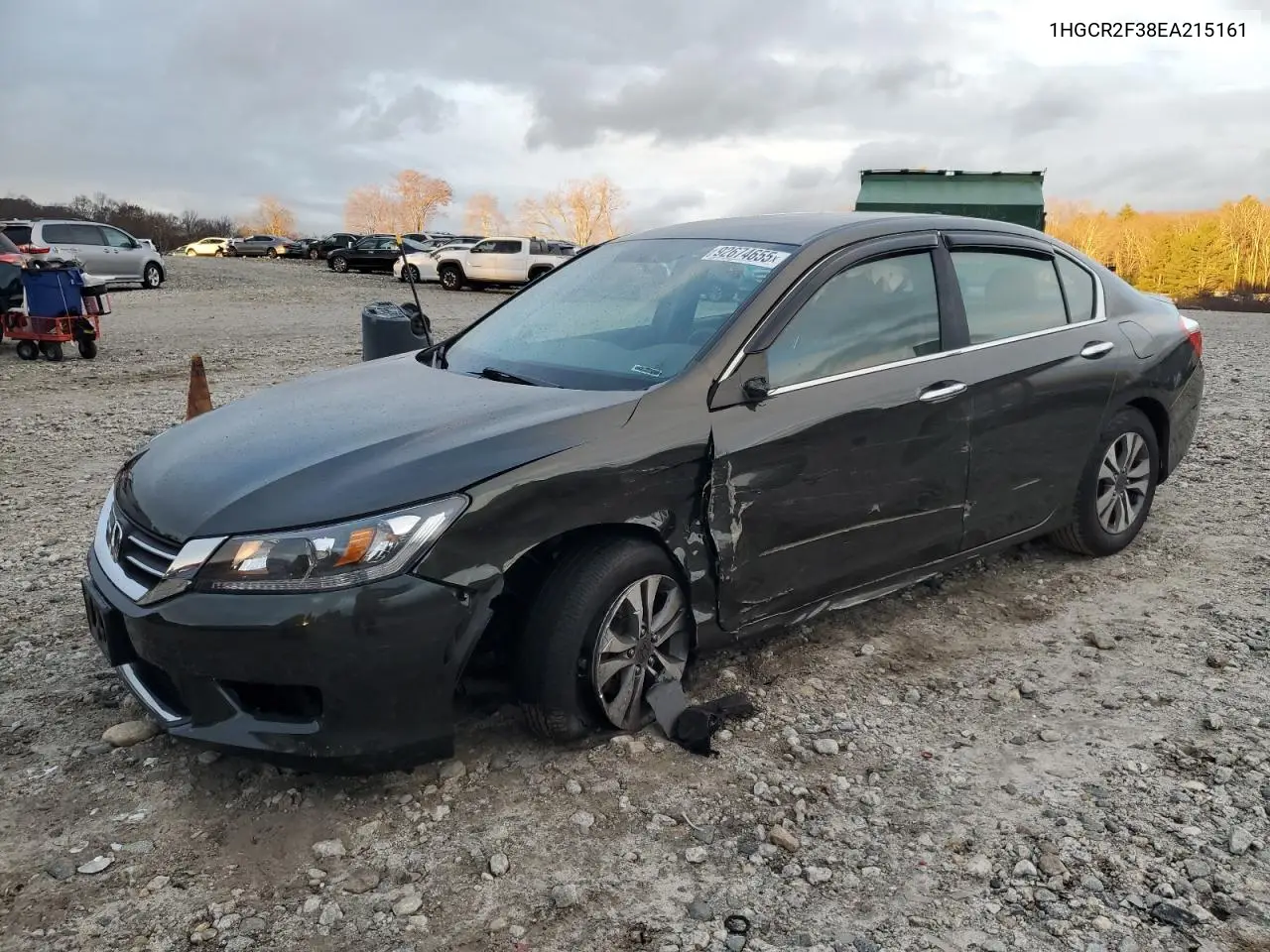 1HGCR2F38EA215161 2014 Honda Accord Lx