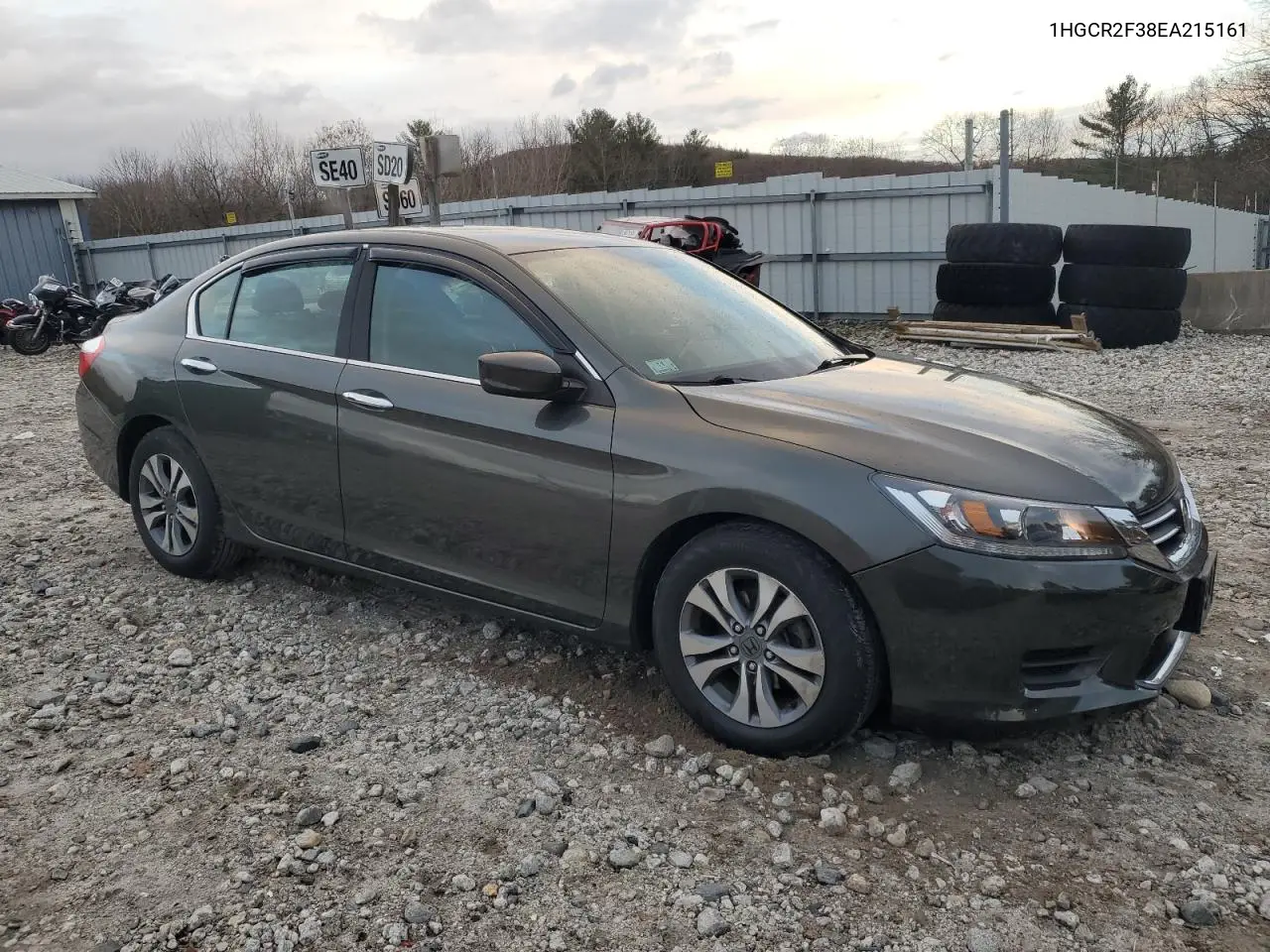 1HGCR2F38EA215161 2014 Honda Accord Lx