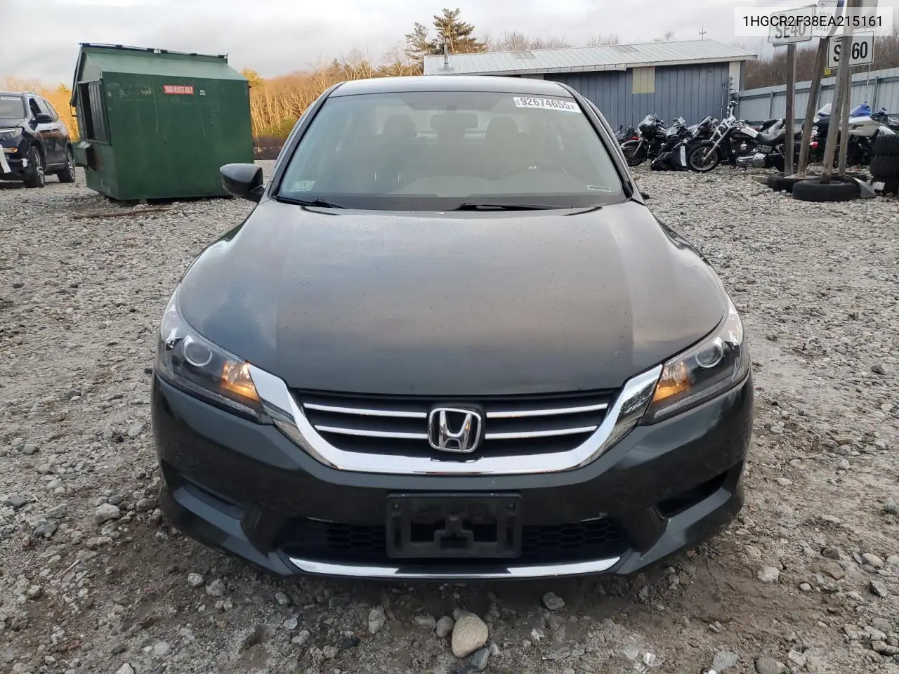 1HGCR2F38EA215161 2014 Honda Accord Lx
