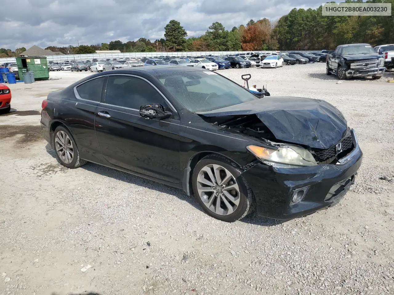 1HGCT2B80EA003230 2014 Honda Accord Exl