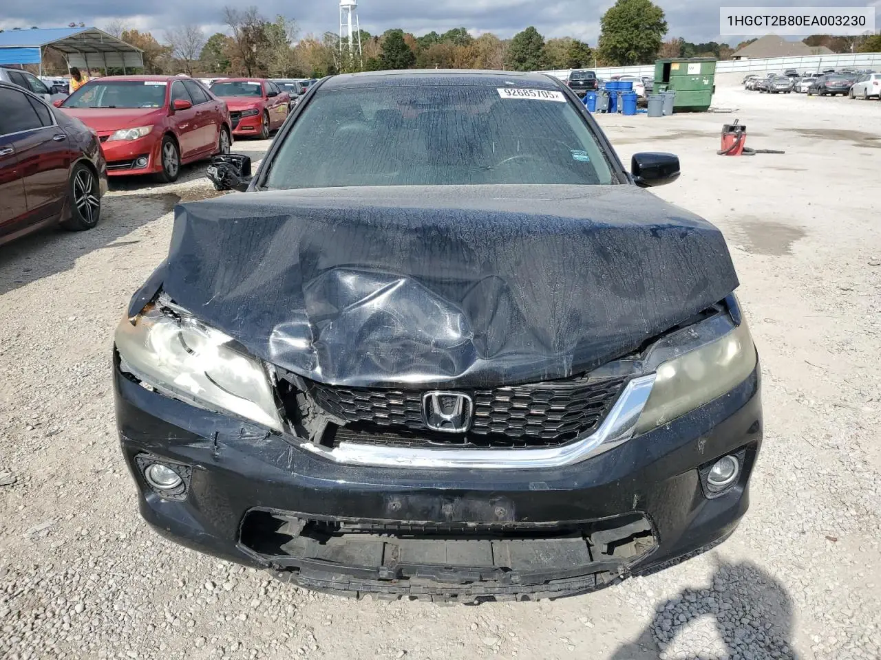 1HGCT2B80EA003230 2014 Honda Accord Exl