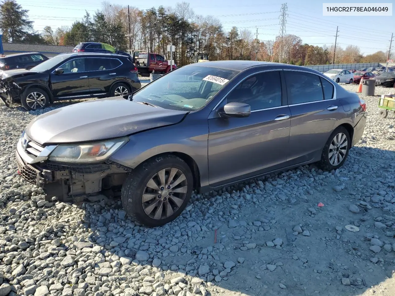 1HGCR2F78EA046049 2014 Honda Accord Ex